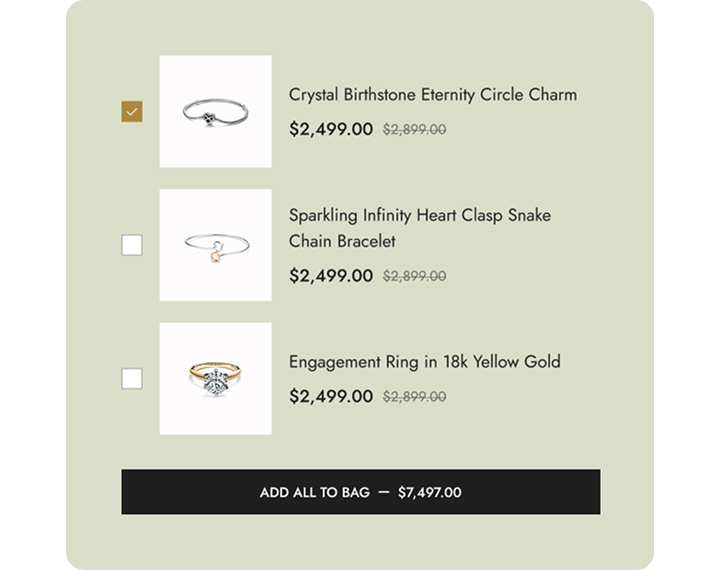 Vemus Jewelry Ecommerce project screenshot